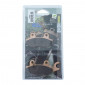 PLAQUETTE DE FREIN CL BRAKES POUR MBK 50 X-POWER 1990>2002 AV / YAMAHA 50 TZR 1990>2002 AV (1 JEU DE 2 PLAQUETTES) (3036 SC) 0841754006722