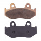 PLAQUETTE DE FREIN CL BRAKES POUR HONDA 125 SH 2002>2008 AV, NES@ 2001> AV (1 JEU DE 2 PLAQUETTES) (3019 MSC) 0841754006425