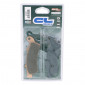 BRAKE PADS SET (2 pads) CL BRAKES FOR APRILIA 125-250-500 ATLANTIC Front 125-250 SCARABEO Front 125 LEONARDO Front / MALAGUTI 250-400 MADISON Front / PIAGGIO 350 BEVERLY Front - (3056 MSC) 0841754007040