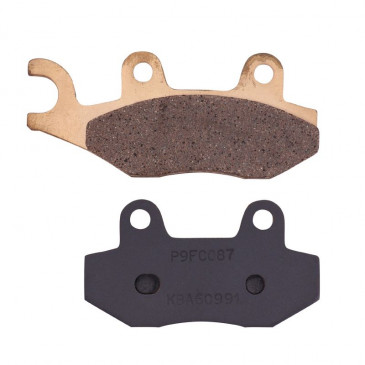 PLAQUETTE DE FREIN CL BRAKES POUR SUZUKI 250-400 BURGMAN AV GAUCHE 2007> / PEUGEOT 250 GEOPOLIS AV GAUCHE 2007> AV (1 JEU DE 2 PLAQUETTES) (3087 MSC)