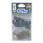 PLAQUETTE DE FREIN CL BRAKES POUR PEUGEOT 400-500 SATELIS 2007>2010 AV, 400 GEOPOLIS 2008>2010 AV / SUZUKI 650 BURGMAN 2003>2009 AV (1 JEU DE 2 PLAQUETTES) (3065 MSC) 0841754008092