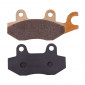 PLAQUETTE DE FREIN CL BRAKES POUR SUZUKI 400 BURGMAN AV DROIT 2007>/KAWASAKI 125 Z125 2019>2023 AV/AR (1 JEU DE 2 PLAQUETTES) (3086 MSC) 0841754012532