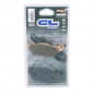 BRAKE PADS SET (2 pads) CL BRAKES FOR YAMAHA 125-250 XMAX 2006>2009 Front / MBK 125-250 SKYCRUISER 2006>2009 Front - (3085 MSC) 0841754011337