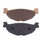 PLAQUETTE DE FREIN CL BRAKES POUR YAMAHA 500 TMAX 2004>2011 AR, 400 MAJESTY 2004> AR (1 JEU DE 2 PLAQUETTES) (3075 MSC) 0841754008528