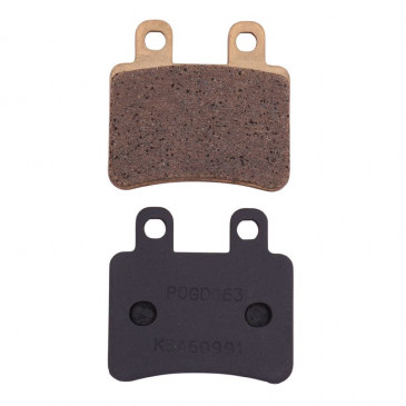PLAQUETTE DE FREIN CL BRAKES POUR PEUGEOT 125 SATELIS 2006>2009 AR, 125 ELYSEO, ELYSTAR 2003> AR, 125 ELYSEO 2003> AR, 125-250 GEOPOLIS 2006> AR (1 JEU DE 2 PLAQUETTES) (3063 MSC) 0841754007187