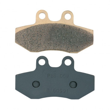 PLAQUETTE DE FREIN CL BRAKES POUR YAMAHA 125 CYGNUS X AV / MBK 125 FLAME X AV / GILERA 125 RUNNER 1997>1999 AV (1 JEU DE 2 PLAQUETTES) (3069 MSC) 0841754008412
