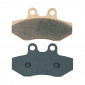 PLAQUETTE DE FREIN CL BRAKES POUR YAMAHA 125 CYGNUS X AV / MBK 125 FLAME X AV / GILERA 125 RUNNER 1997>1999 AV (1 JEU DE 2 PLAQUETTES) (3069 MSC) 0841754008412