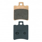 PLAQUETTE DE FREIN CL BRAKES POUR PEUGEOT 125 TWEET 2010> AR / APRILIA 125 LEONARDO 1997>1998 AV / YAMAHA 125 TEOS 2000>2003 AV / MBK 125 DOODO 2000>2005 AV (1 JEU DE 2 PLAQUETTES) (3013 MSC) 0841754009624