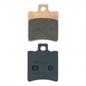PLAQUETTE DE FREIN CL BRAKES POUR PEUGEOT 125 TWEET 2010> AR / APRILIA 125 LEONARDO 1997>1998 AV / YAMAHA 125 TEOS 2000>2003 AV / MBK 125 DOODO 2000>2005 AV (1 JEU DE 2 PLAQUETTES) (3013 MSC) 0841754009624