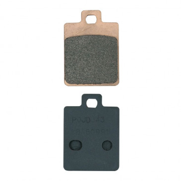 PLAQUETTE DE FREIN CL BRAKES POUR PIAGGIO 125-250 MP3 2006>2009 AV, 400 MP3 2007> AV, 500 MP3 2010> AV, 125 LIBERTY 1998>2010 AV, 125 PX 2002> AV (1 JEU DE 2 PLAQUETTES) (3043 MSC) 0841754009723