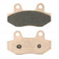 PLAQUETTE DE FREIN CL BRAKES POUR PEUGEOT 50 SPEEDFIGHT 3/4 2010> AV / JONWAY 50 QT6, QT10, QT28 AV (1 JEU DE 2 PLAQUETTES) (3096 SC) 0841754014451