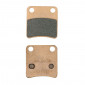 PLAQUETTE DE FREIN CL BRAKES POUR DAELIM 50 S-FIVE 2006> AV / SYM ORBIT 50 2008>2009 AV (1 JEU DE 2 PLAQUETTES) (3038 SC) 0841754006760