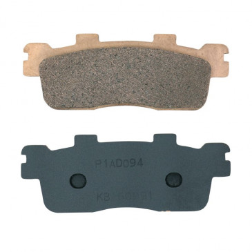 PLAQUETTE DE FREIN CL BRAKES POUR KYMCO 125-300 DOWNTOWN 2010> AR, 125 DINK-STREET 2009>2015 AR/KAWASAKI 125 J 2016>2020 AR, 300 J 2014>2021 AR (1 JEU DE 2 PLAQUETTES) (3094 MSC) 0841754013713