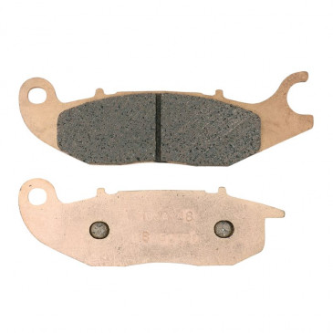 PLAQUETTE DE FREIN CL BRAKES POUR HONDA 125 CBF 2009>2014 AV, CBR R 2004> AV, 750 XL TRANSALP 2023> AV / RIEJU 125 RS2 2007>2010 AV (1 JEU DE 2 PLAQUETTES) (1148 A3+ TOURING METAL FRITTE)