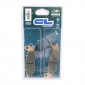 BRAKE PADS SET (2 pads) CL BRAKES FOR HONDA 125 CBF 2009>2014 Front CBR R 2004> Front / RIEJU 125 RS2 2007>2010 Front - (1148 A3+ TOURING SINTERED) 0841754010736