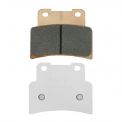 PLAQUETTE DE FREIN CL BRAKES POUR APRILIA 750 DORSODURO 2008> AV, 750 SHIVER 2007> AV, 850 MANA 2007> AV/YAMAHA 125 YZF-R 2014>, 125 MT 2015 AV (1 JEU DE 2 PLAQUETTES) (1187 XBK5 SPORT METAL FRITTE)