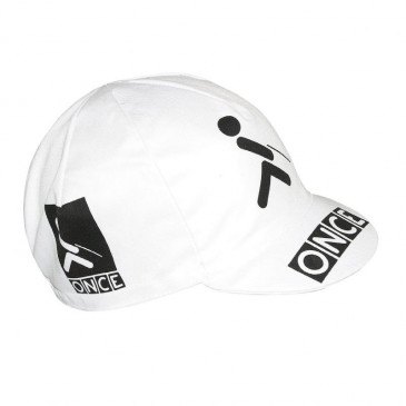 CASQUETTE VELO EQUIPE VINTAGE ONCE BLANC