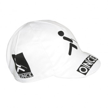 CASQUETTE VELO EQUIPE VINTAGE ONCE BLANC 8013271247342