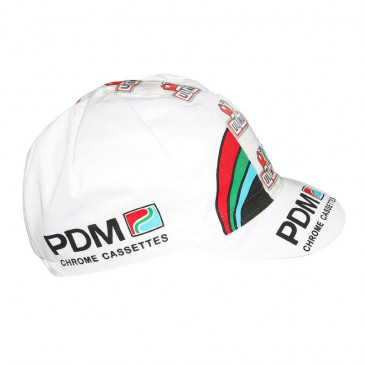 CASQUETTE VELO EQUIPE VINTAGE PDM BLANC 8013271247304