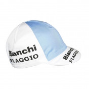 CASQUETTE VELO EQUIPE VINTAGE BIANCHI COPPI BLEU/BLANC 8013271225043