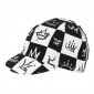 CASQUETTE VELO DECO KING NOIR/BLANC 8013271312316