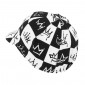 CASQUETTE VELO DECO KING NOIR/BLANC