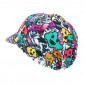 CASQUETTE VELO DECO COVERING MONSTRES FUCK MULTICOLOR