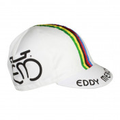 CASQUETTE VELO EQUIPE VINTAGE MERCKX CHAMPION DU MONDE BLANC 8013271224992