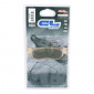 BRAKE PADS SET (2 pads) CL BRAKES FOR YAMAHA 125-250 XMAX ABS 2011> Rear / MBK 125-250 SKYCRUISER ABS 2011> Rear - (3095 MSC) 0841754013720