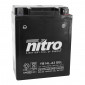BATTERIE 12V 14 Ah NB14L-A2 NITRO SLA SANS ENTRETIEN PRETE A L'EMPLOI (Lg134xL89xH166mm) (EQUIVALENT YB14L-A2 / AGM / GEL) 5414837156505