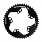 CHAINRING FOR ROAD BIKE- 5 Arms 53Teeth - Ø 110/130 EXTERNAL - ALUMINIUM BLACK 7075 TA ZENITH for LOOK ZED CHAINSET 10/11 Speed. 3662458005807