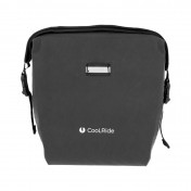 HANDLEBAR BAG FOR BICYCLE or SCOOTER - COOLRIDE BLACK 100% WATERPROOF (Contains 4Lt) 3700256070105