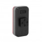 TAILLIGHT ON BATTERY - RECHARGEABLE USB- ON SEATPOST - LED 30 LUMENS 3700256070341