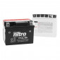 BATTERIE 12V 3 Ah NT4L-BS NITRO MF SANS ENTRETIEN AVEC PACK ACIDE (Lg114xL71xH86mm) (EQUIVALENT YT4L-BS)