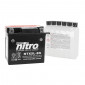 BATTERIE 12V 4 Ah NTX5L-BS NITRO MF SANS ENTRETIEN AVEC PACK ACIDE (Lg114xL70xH106mm) (EQUIVALENT YTX5L-BS)