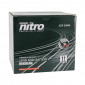 BATTERY 12V 18Ah NTX20L-BS NITRO MF MAINTENANCE FREE-SUPPLIED WITH ACID PACK (Lg175xWd87xH155) (EQUALS YTX20L-BS) 5414837002802