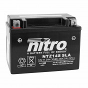 BATTERIE 12V 11,2 Ah NTZ14S NITRO SLA SANS ENTRETIEN PRETE A L'EMPLOI (Lg150xLg87xH110mm)