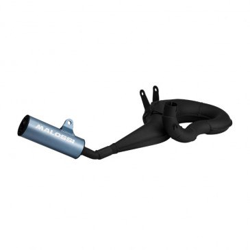 POT SCOOT MALOSSI POWER EXHAUST BLACK SOUND POUR PIAGGIO 125 VESPA PX 2T 3700948231135