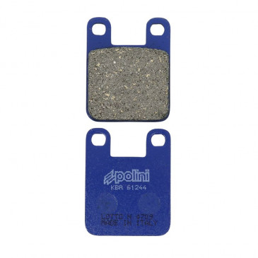 BRAKE PADS- POLINI APRILIA 50 RS MINARELLI AM6 / BETA 50-125 EIKON / MBK 50 X-LIMIT MINARELLI AM6 / PEUGEOT 50-125 ELYSEO / YAMAHA 50 TZR MINARELLI (174.0015) (FOR RACE) 8054705043048