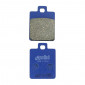 BRAKE PADS -POLINI FOR PIAGGIO 125 LIBERTY, 50 ZIP, 125 VESPA / BENELLI 50 491 RR / SYM 50 SYMPHONY, 125 SYMPHONY / PEUGEOT 125 TWEET (L 35.5mm - H 48.8mm - thk7mm) (174.0014) (FOR RACE) 8054705043031