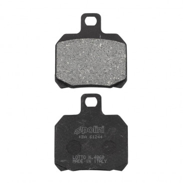 PLAQUETTE DE FREIN POLINI POUR YAMAHA 125 XMAX 2006>2013 AR / MBK 125 SKYCRUISER 2006> AR / PIAGGIO 400-500 BEVERLY AV/AR / SUZUKI 125 BURGMAN 2002>2006 AR (174.0035) (ORIGINAL) 8054705043222