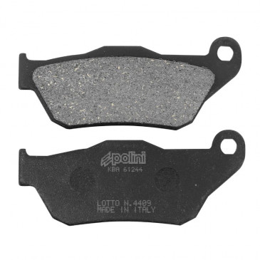 PLAQUETTE DE FREIN POLINI POUR YAMAHA 125-250 XMAX 2006>2009 AV / MBK 125-250 SKYCRUISER 2006>2009 AV (L 94mm - H 40mm - P 7.3mm) (174.0080) (ORIGINAL) 8054705043468