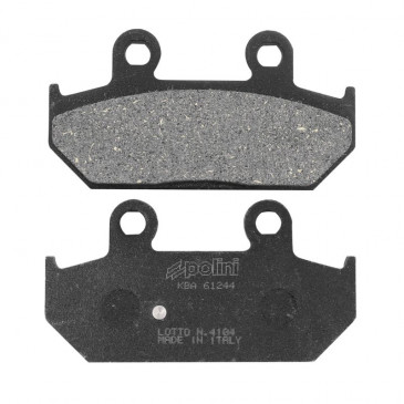 BRAKE PADS -POLINI FOR SUZUKI 400 BURGMAN 2007> Rear 650 BURGMAN 2003>2009 Rear/ MALAGUTI 125 MADISON 2006>2009 Rear (174.0104) (ORIGINAL)