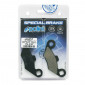 PLAQUETTE DE FREIN POLINI POUR PEUGEOT 400 METROPOLIS AV/AR 2014> (174.0157) (ORIGINAL) 8054705114649