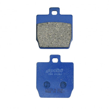 BRAKE PADS -POLINI FOR MBK 50 NITRO 1997> Rear 50 STUNT Front / YAMAHA 50 AEROX 2004> Rear 50 SLIDER Front (L 45.5mm - H 52.4mm - thk7mm) (174.0016) (FOR RACE)