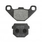 PLAQUETTE DE FREIN POLINI POUR PEUGEOT 50 KISBEE 4T, 50 TREKKER AV, 50 SPEEDFIGHT AV, 50 BUXY AV / KEEWAY 50 HURRICANE AV / SHERCO 50 SE-R 2014> AV/AR, SM-R 2014> AV/AR (174.0074) (ORIGINAL) 8054705043406