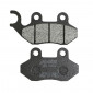 BRAKE PADS -POLINI FOR CAGIVA 50 CITY / SYM 50 JET, 125 JET 14, 50 FIDDLE II, 50 SIMPLY / PEUGEOT 125-150 TWEET Front (L 85.3mm - 71.6mm - H 42.9mm - 41mm - thk8.2mm) (174.0099) (ORIGINAL)