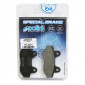 BRAKE PADS -POLINI FOR KYMCO 50 AGILITY, 125-150 B&W, 150 PEOPLE, 250 YUP, 50-125 LIKE, 50 TOP BOY, 50 SUPER 9, 200 DINK (L 77mm - 96.5mm - H 42mm - thk9.2mm) (174.0021) (ORIGINAL) 8054705043109
