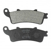 BRAKE PADS -POLINI FOR HONDA 250 FORESIGHT, 400-600 SILVER WING, 400-600 SW-T, 125 PANTHEON / PEUGEOT 250 SV (L 114.9mm - H 41mm - thk9.5mm) (174.0023) (ORIGINAL)