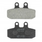 BRAKE PADS - POLINI APRILIA 500 ATLANTIC, 125 SCARABEO, 500 SCARABEO 2002>2008, 125 SPORTCITY ONE / GILERA 125 RV / HONDA 50 BALI, 100 BALI, 125 NSR (174.0026) (ORIGINAL)